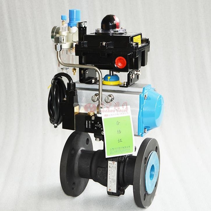 氣動球閥實(shí)物圖